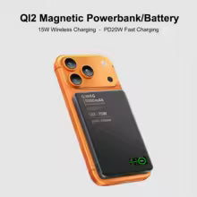 10000mAh Magnetic 3 in 1 Wireless Power Bank 20W USB C Fast Charging External Battery for iPhone 17 16 15 14